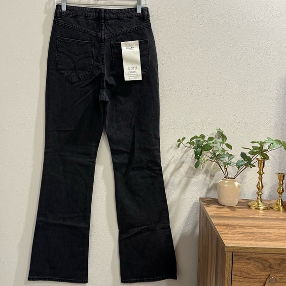 Rolla’s NWT 29 Washed Black Dusters Bootcut High Rise Slim Boot Denim Jeans - Picture 3 of 10